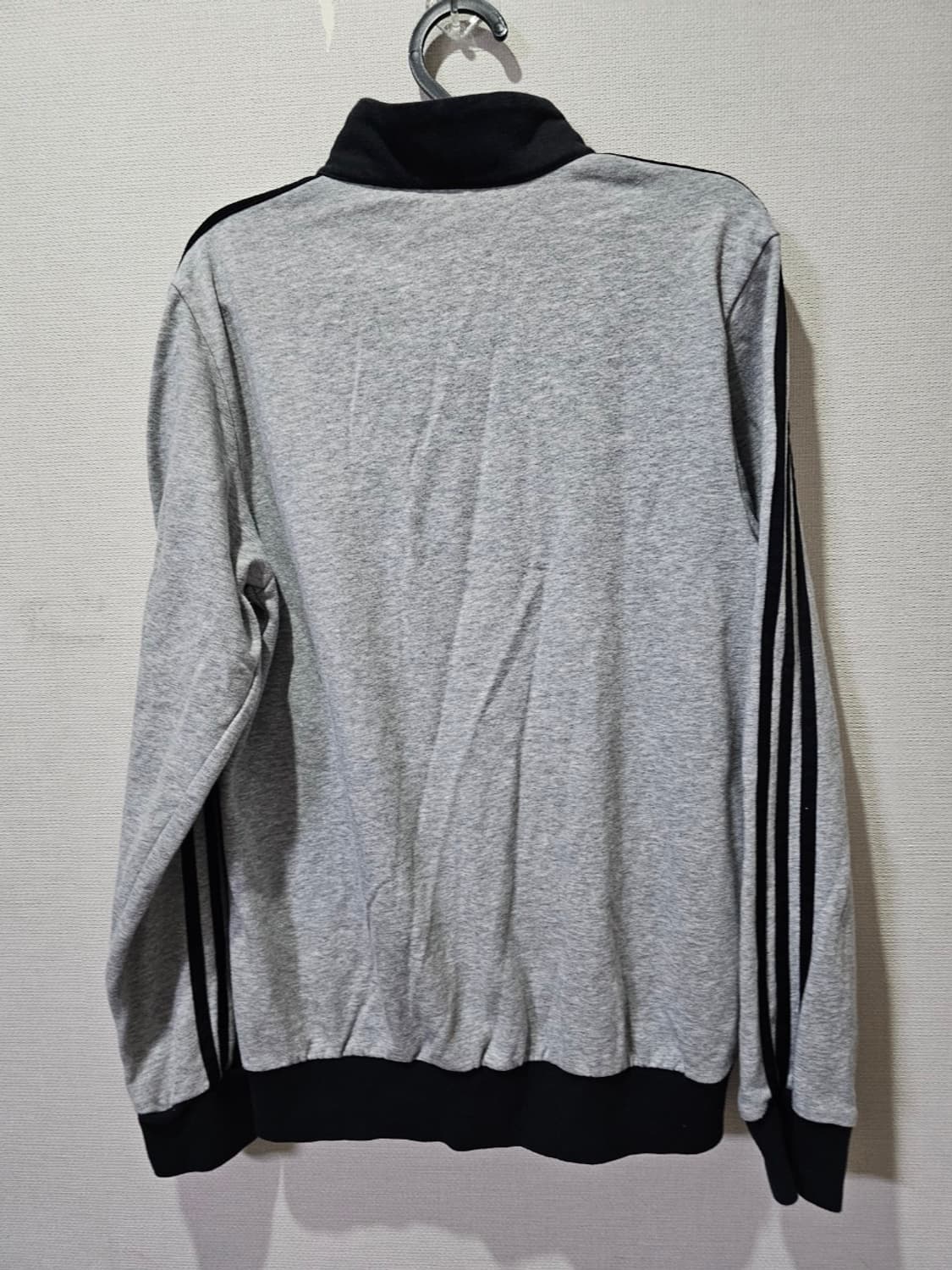 아디다스 회색 코튼 트랙탑 져지 S~M 상품이미지4