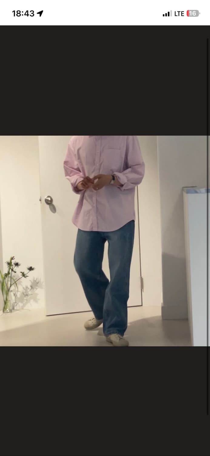 마티스더큐레이터 와이드 데님 상품이미지8