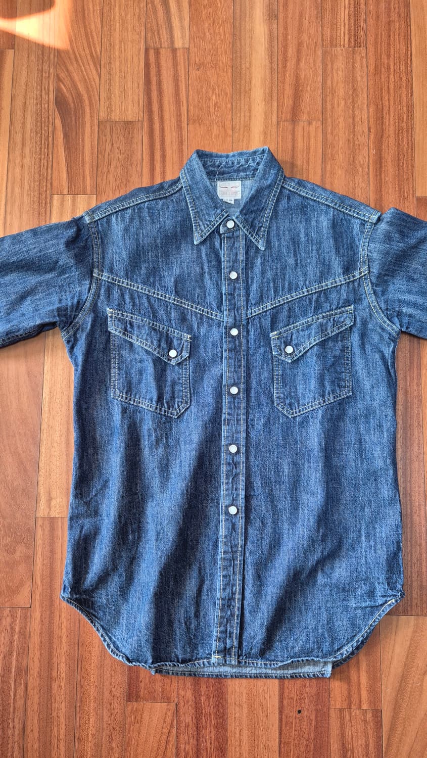 조맥코이 데님 웨스턴 셔츠 상품이미지1