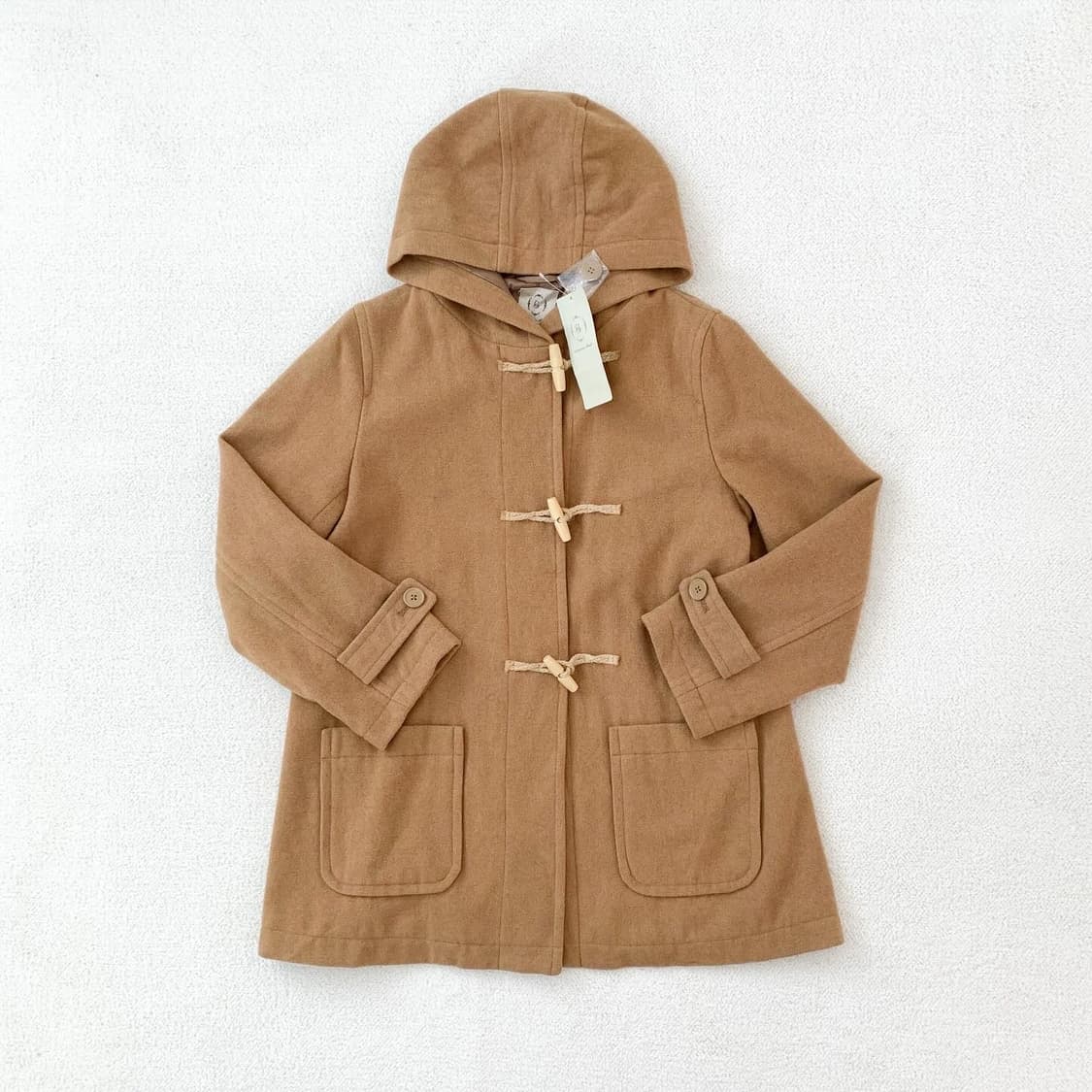 사만사모스모스 카멜 떡볶이 코트 상품이미지1