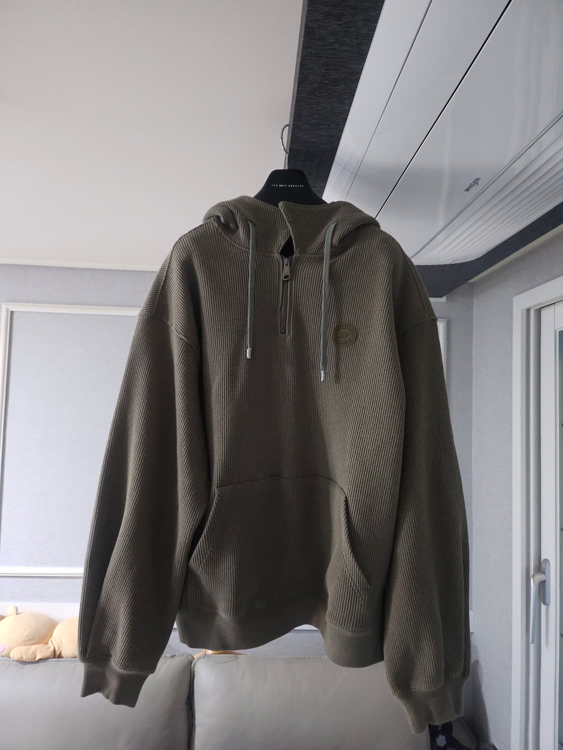 [거의 새것] 아더에러 스페릭 로고 니트 후드 티셔츠 A2 상품이미지1