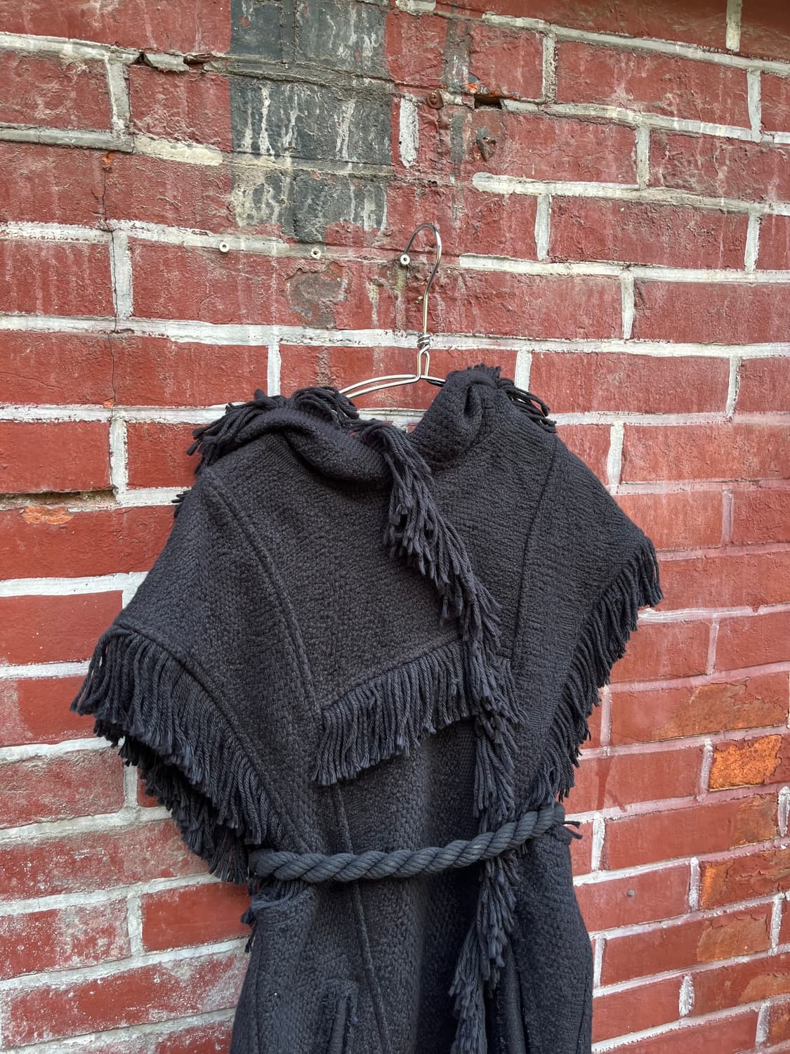 Isabel Marant 프린지 코튼 린넨 혼방 후드 베스트 상품이미지3