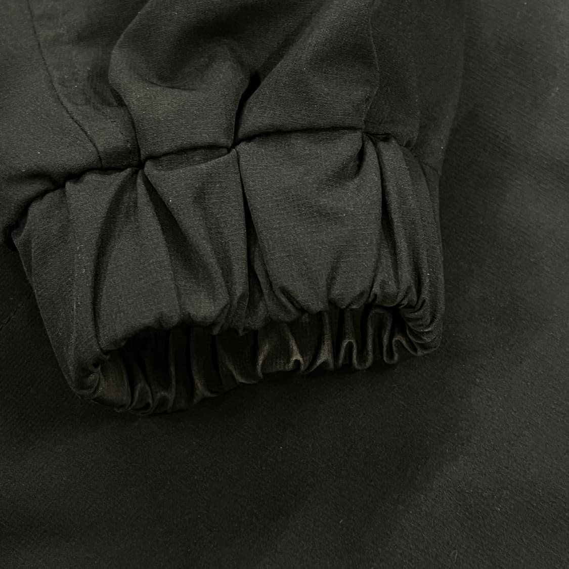 [정품/100] 몽벨 블랙 후드 바람막이 자켓 b8 상품이미지7