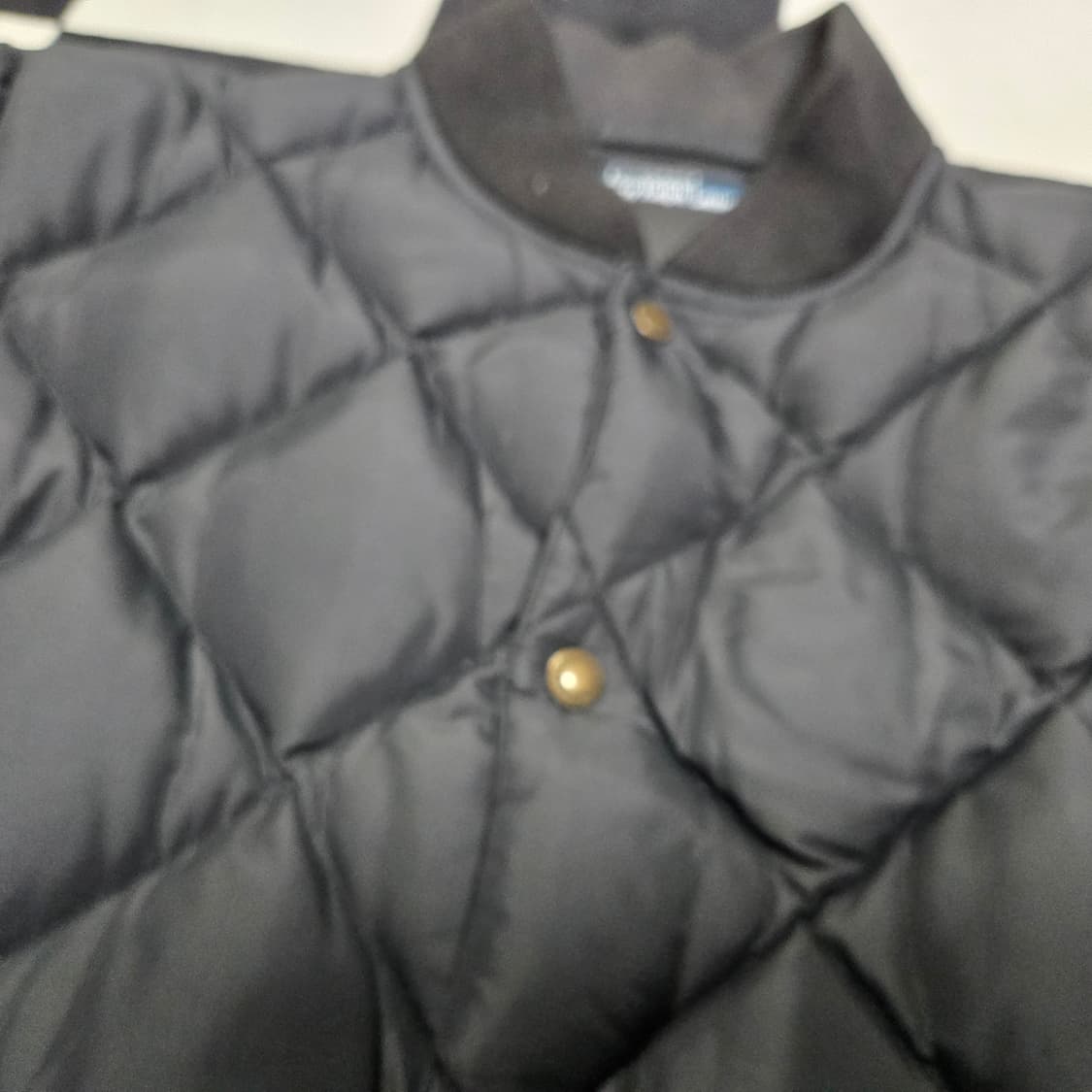 XL 폴로랄프로렌 다이아몬드 퀄팅 거위털 구스다운 자켓 블랙 상품이미지3