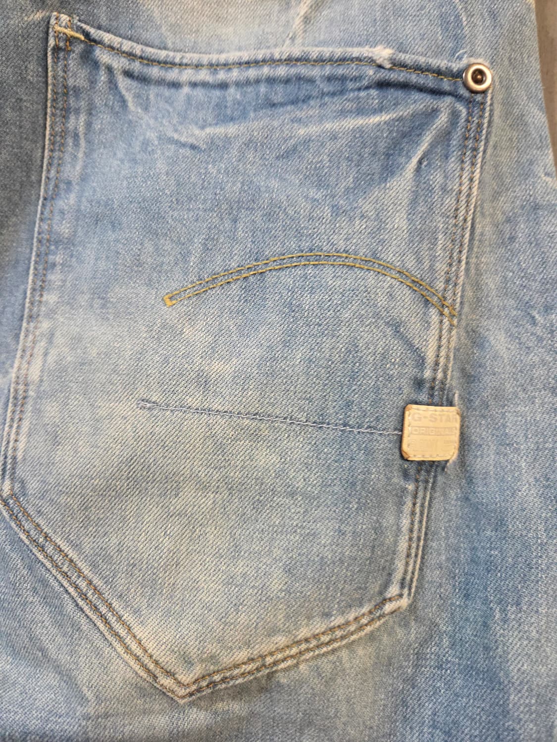 G-Star Raw 데미지 청바지(W24/Ll32) 상품이미지5