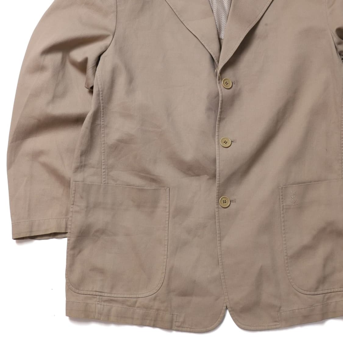 입생로랑 Yves Saint Laurent 3BCotton Blazer  상품이미지3