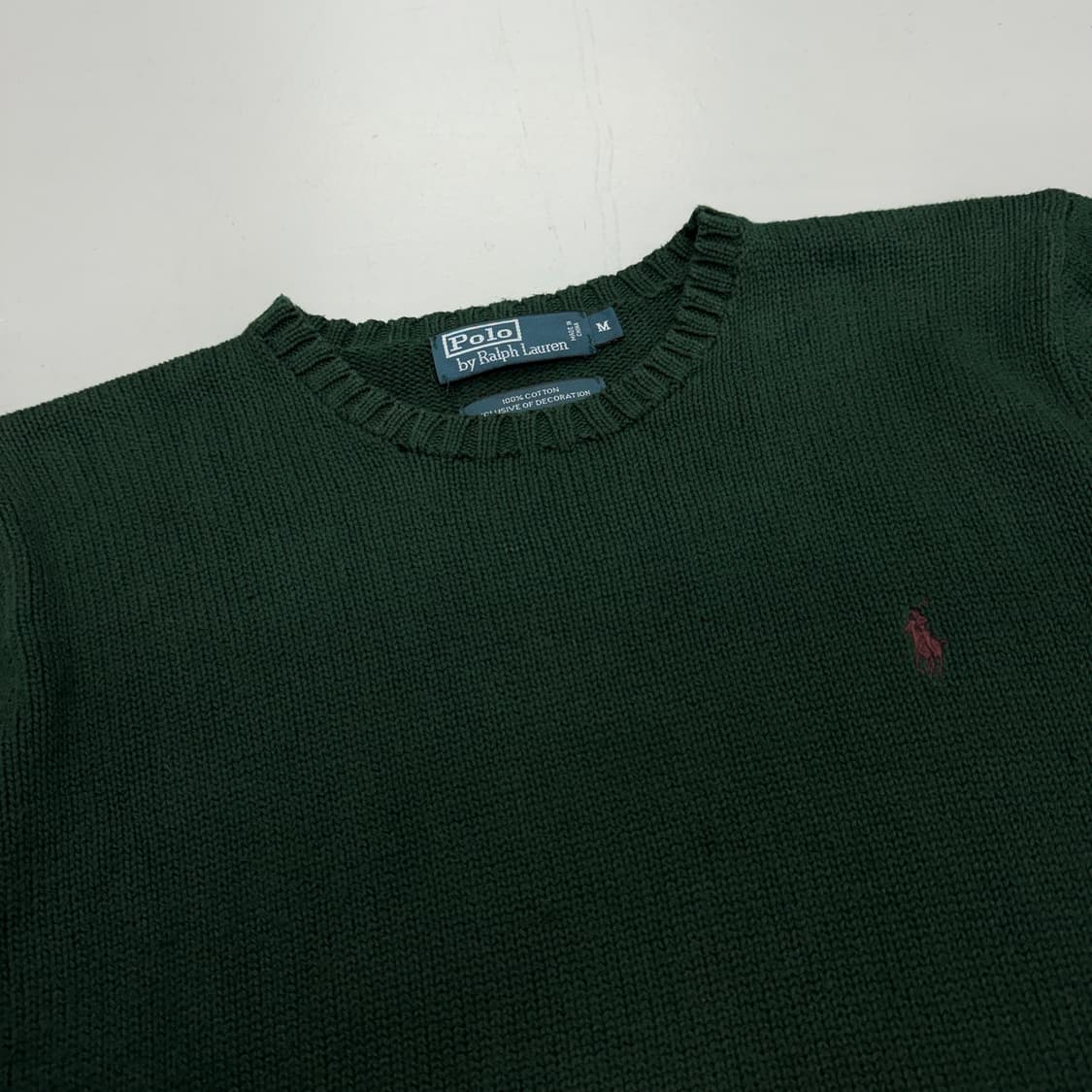 폴로 포니 니트 그린 상품이미지3