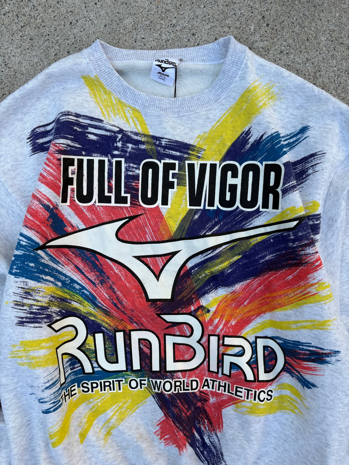 90s 미즈노 런버드 스웻셔츠 상품이미지3