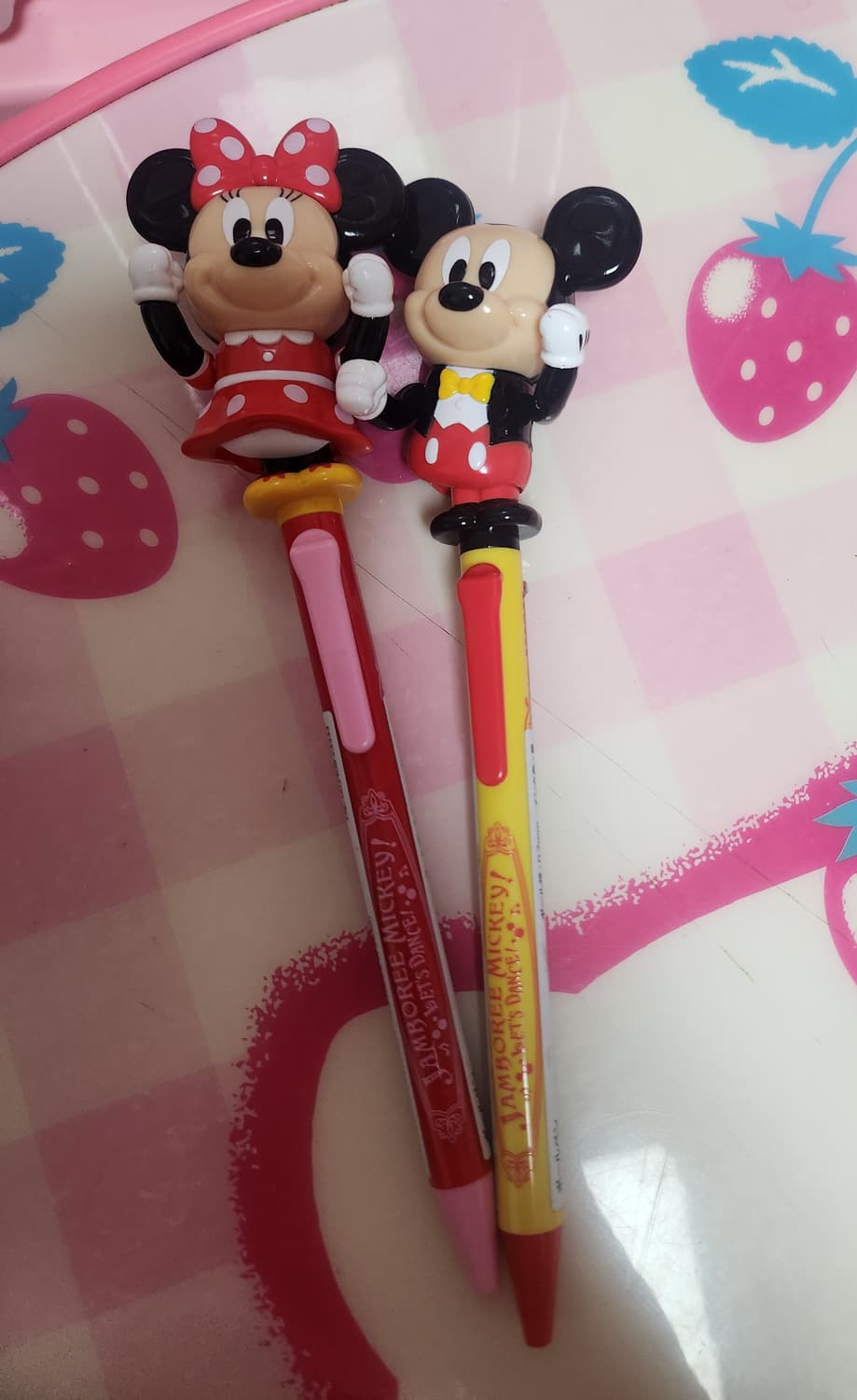 도쿄 디즈니랜드 미키마우스 미니마우스 액션 볼펜 세트 상품이미지2