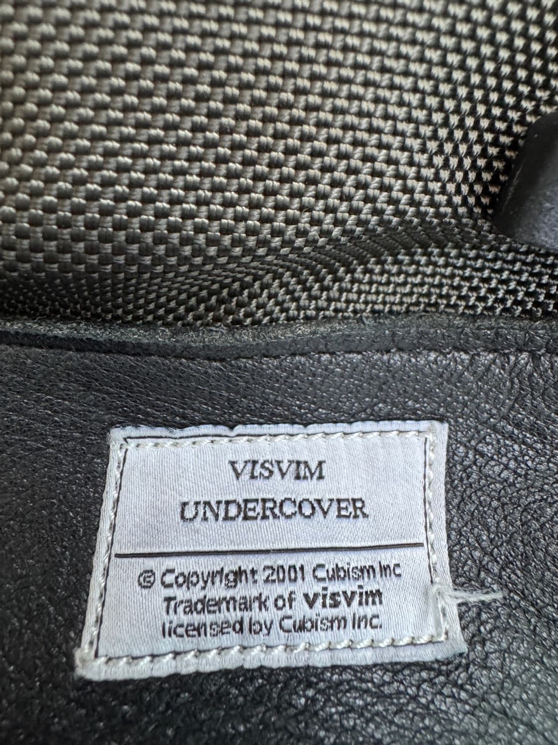 비즈빔 x 언더커버 07fw 오버사이즈 메신저백 크로스보디백 Visvim 상품이미지3