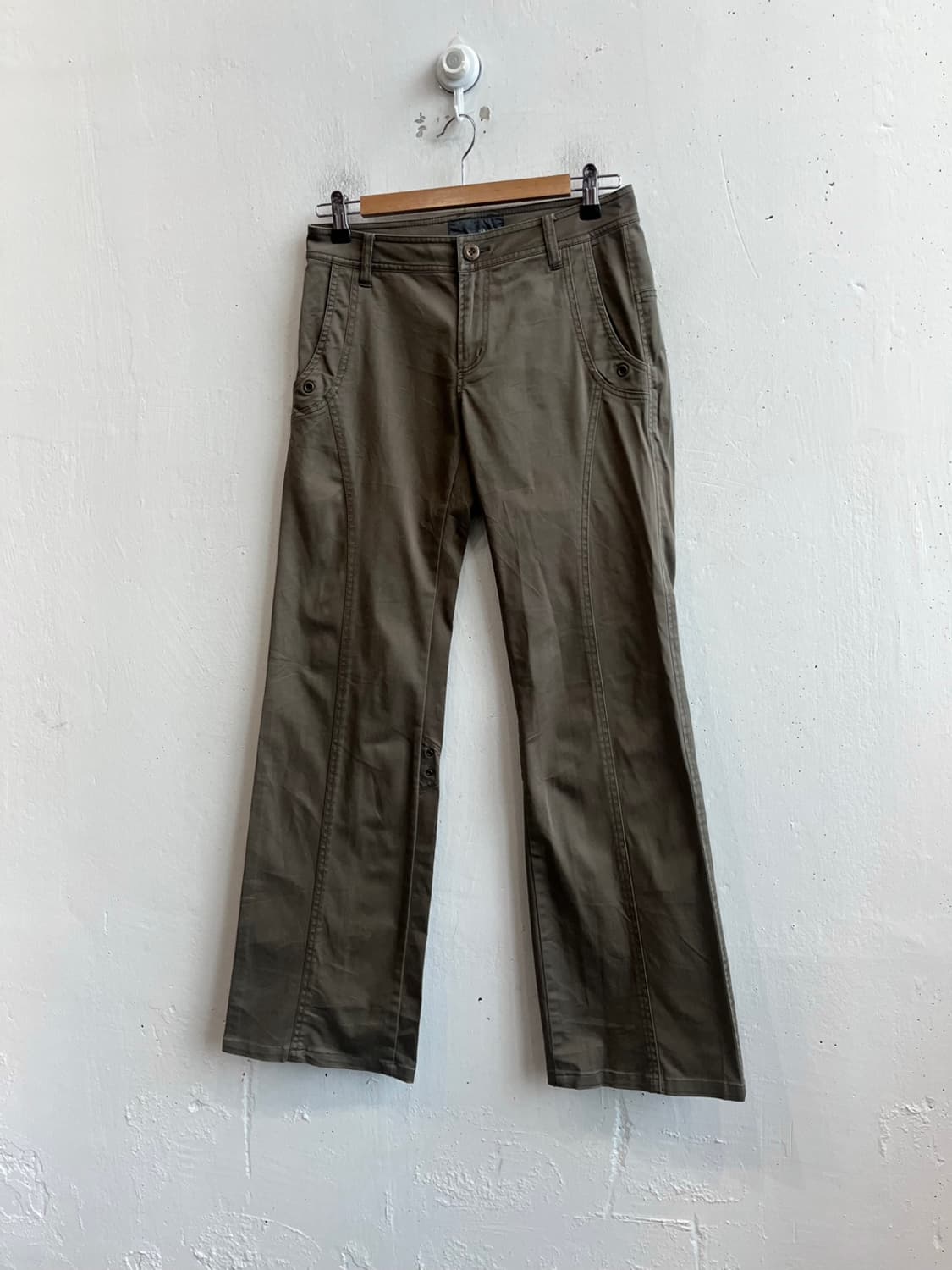 MAXOU JPN 로우라이즈 세미부츠 팬츠 우먼즈 상품이미지1