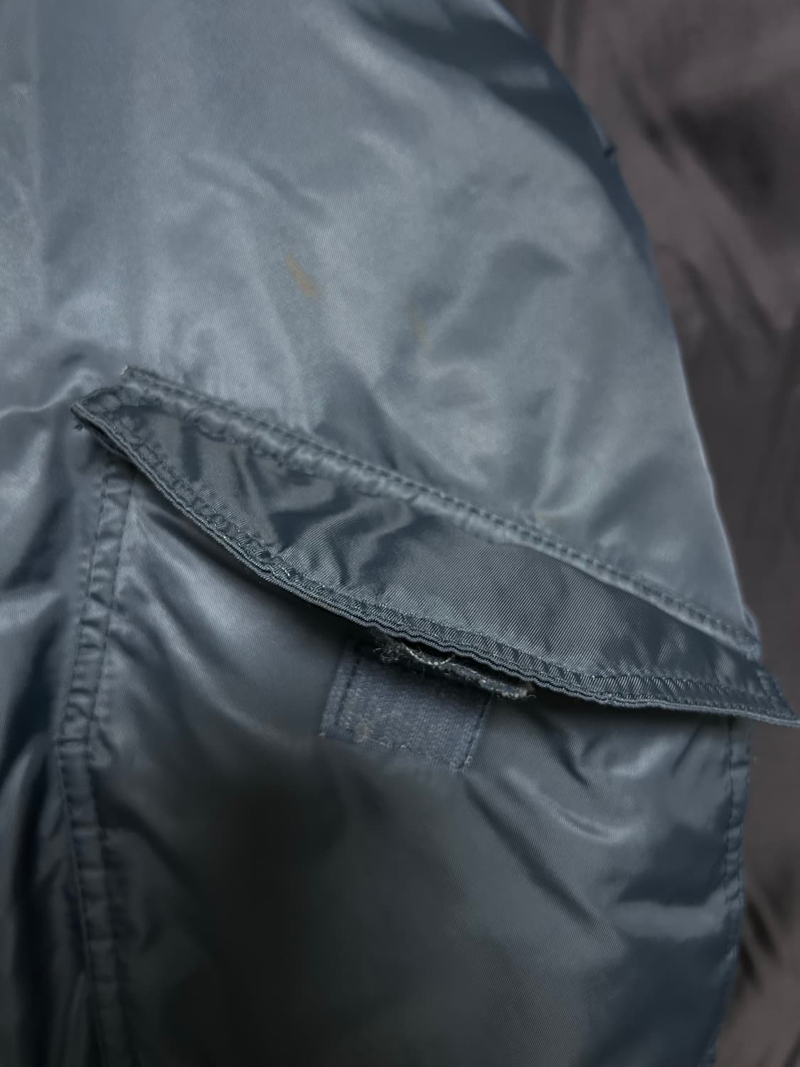 공군 레더 카라 ma-1 상품이미지10