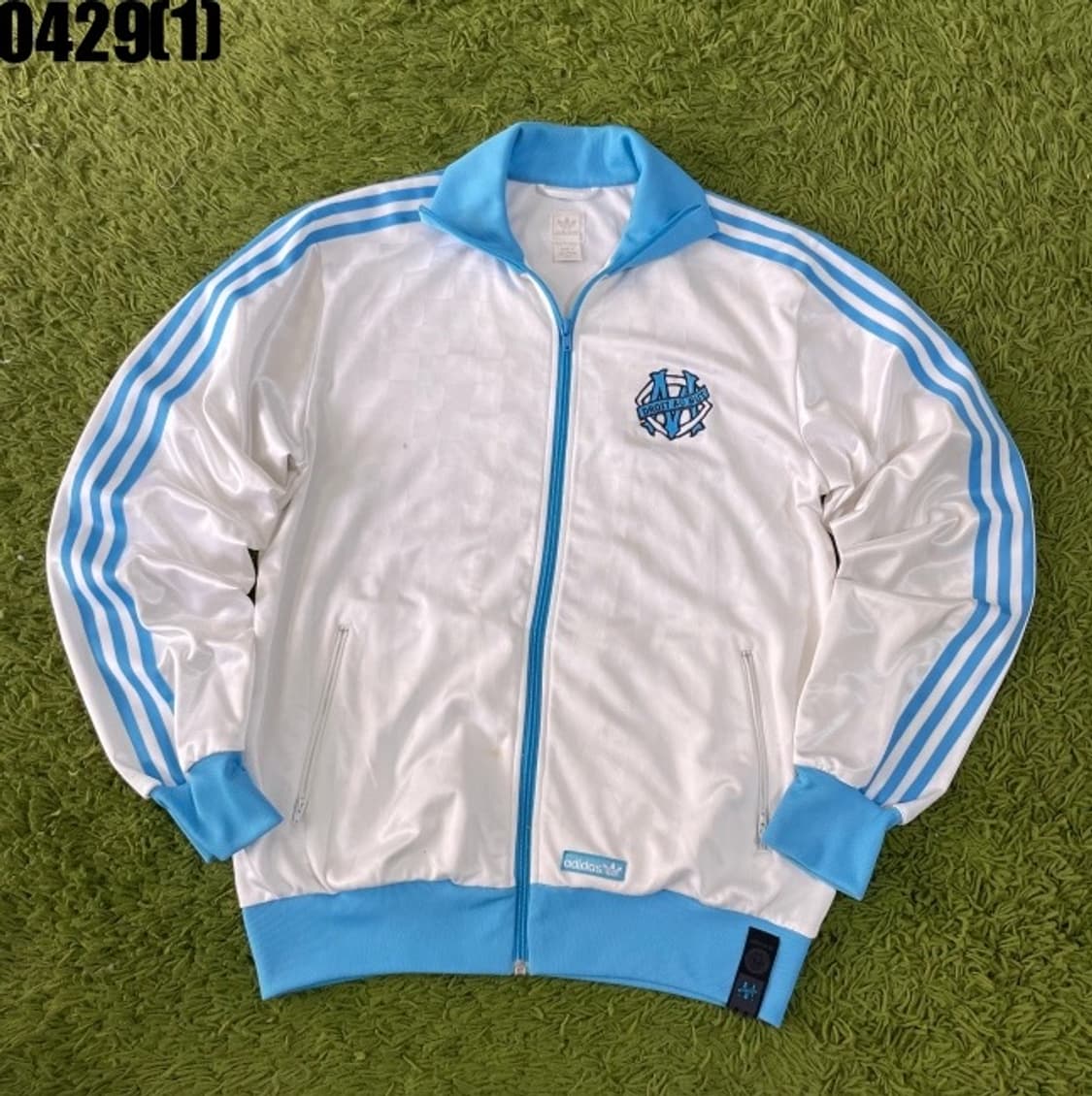 아디다스 파이어버드 져지집업 화이트 상품이미지1