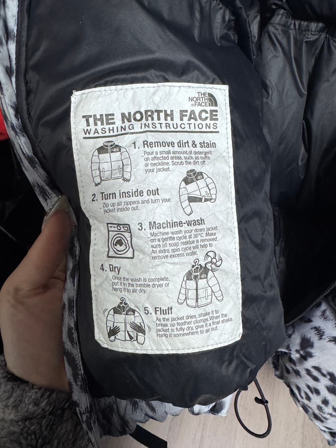 노스페이스 레오파드 눕시 상품이미지5