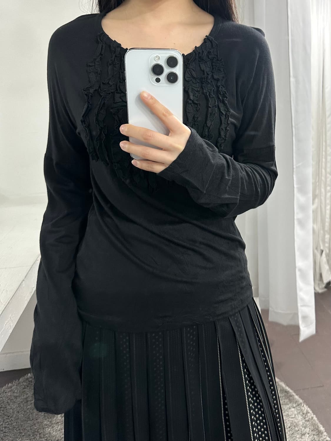 qubha’ frill design longsleeve 상품이미지3