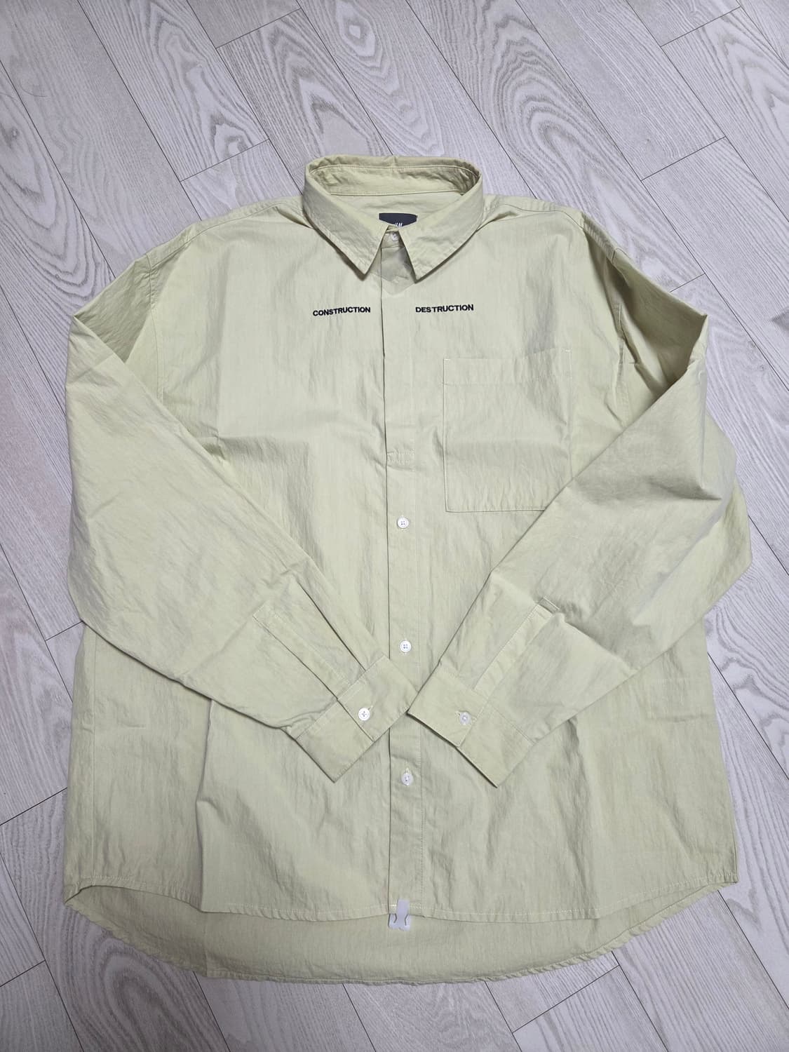 (L)H&M 레귤러핏 셔츠 상품이미지1