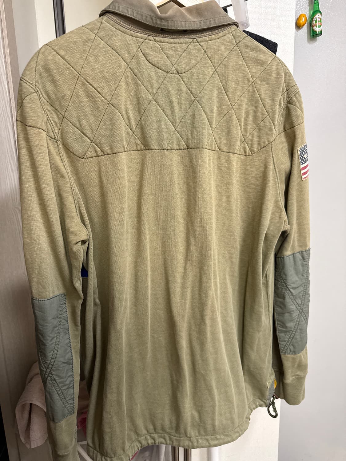 폴로 랄프로렌 유니크 성조기 럭비티 L 상품이미지4