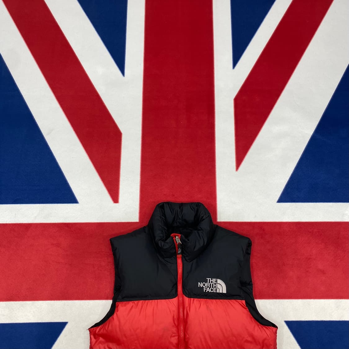 노스페이스 700 눕시 패딩조끼 85 실측 S 상품이미지2