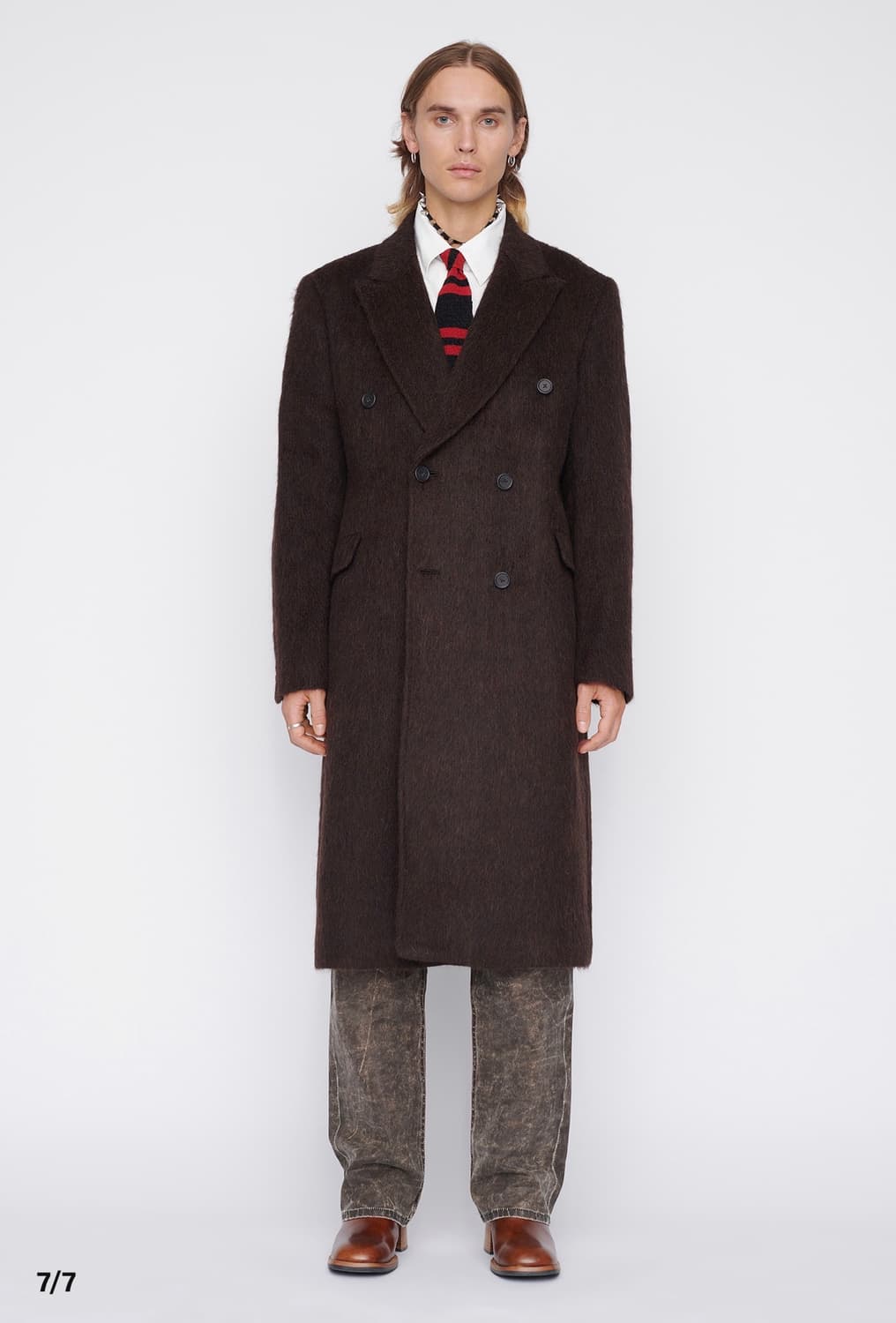 아워레가시 브라운 웨일 코트 상품이미지5