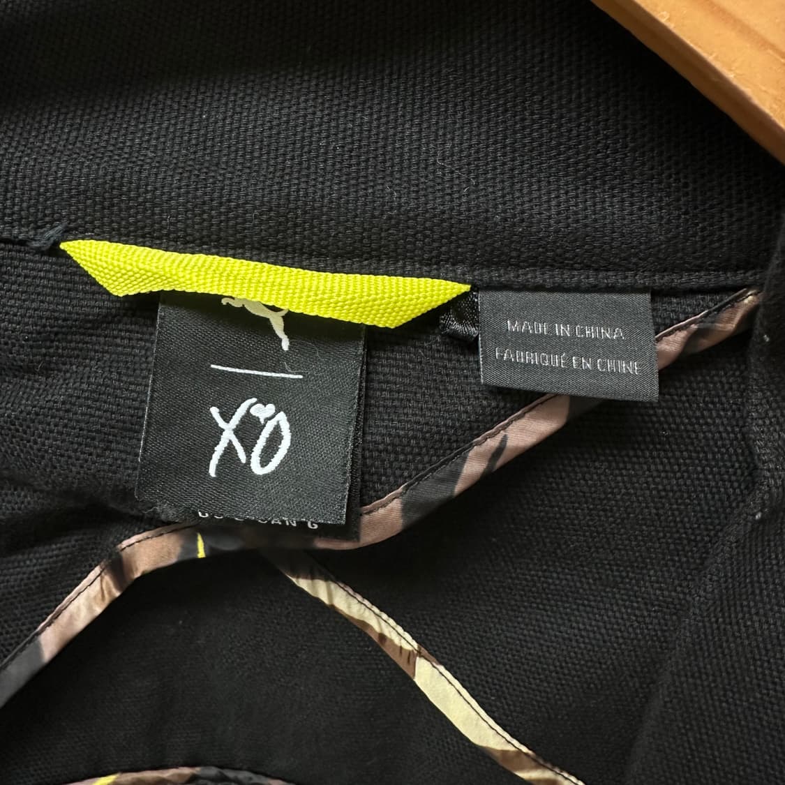 푸마 XO 더위켄드 블랙 로브형 가디건 코트 US(L) 105 J36 상품이미지6