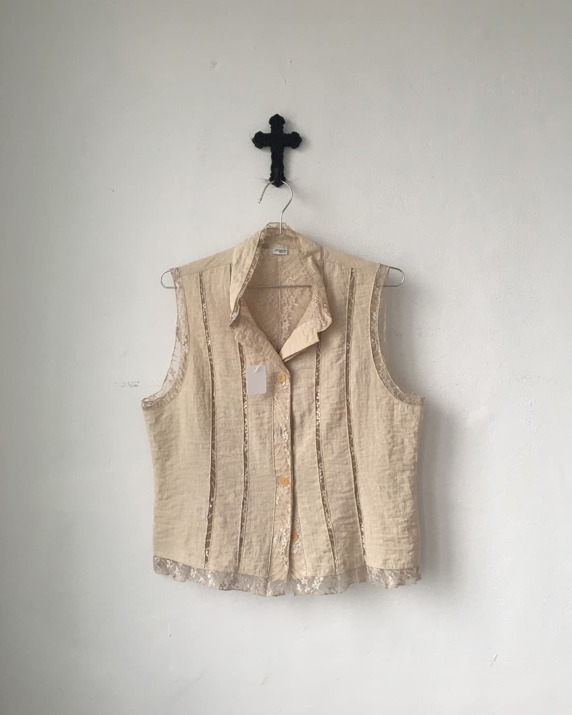 Lace layer vest 상품이미지2