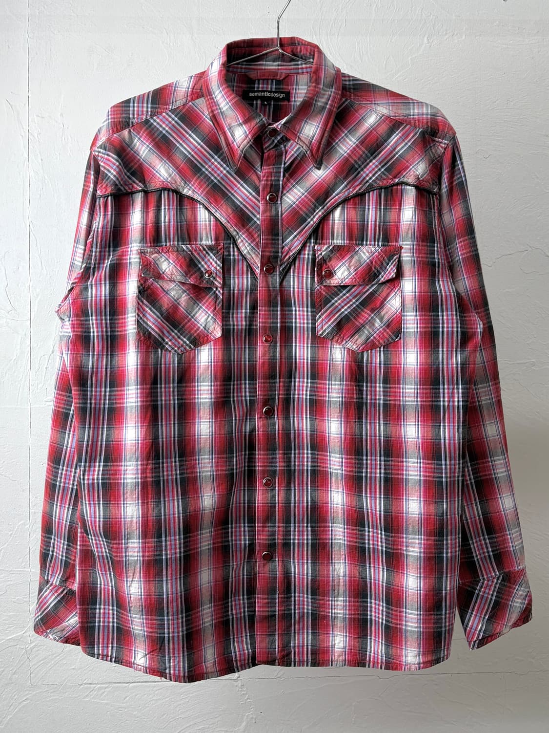 Semantic Design 체크 셔츠 상품이미지2