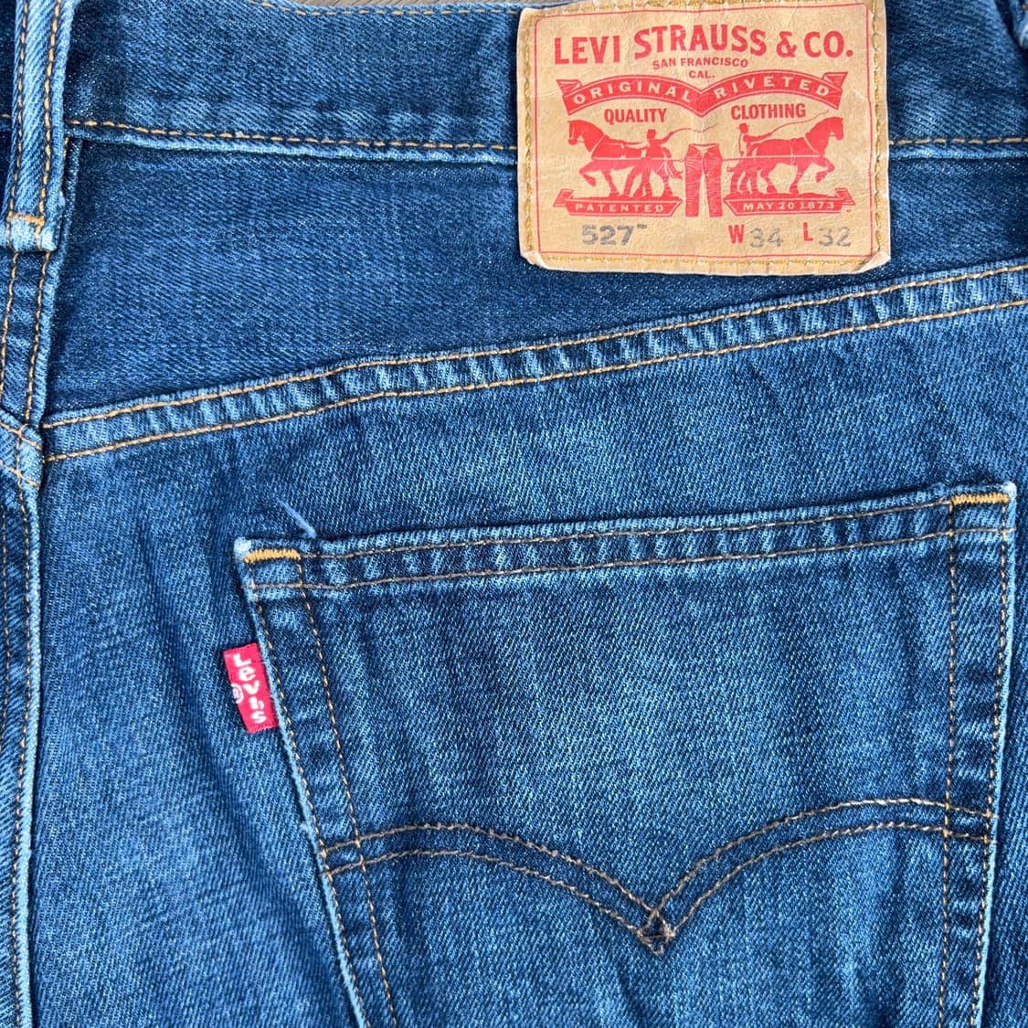 리바이스 Levi’s 527 부츠컷 데님 팬츠 상품이미지8
