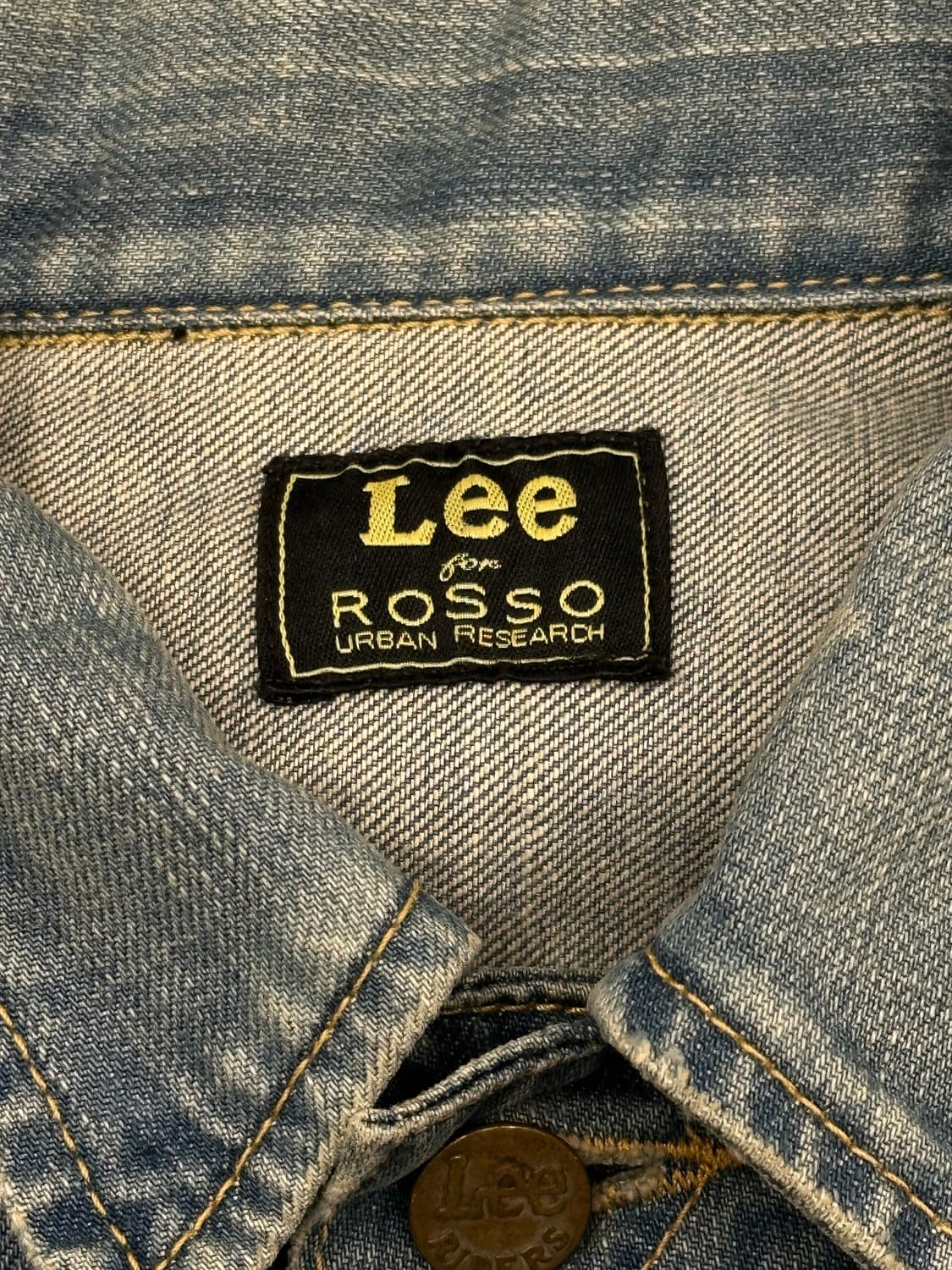 M)LeeXROSSO 빈티지 여성 트러커 데님 자켓 상품이미지3