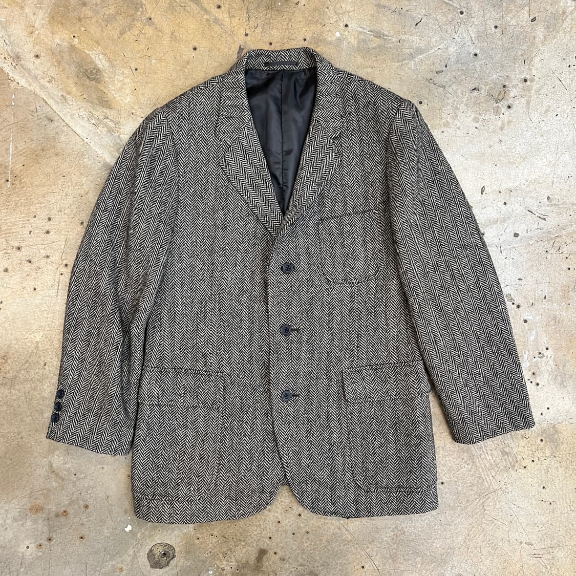 J.press 해리스트위드 헤링본 트위드 자켓 상품이미지1