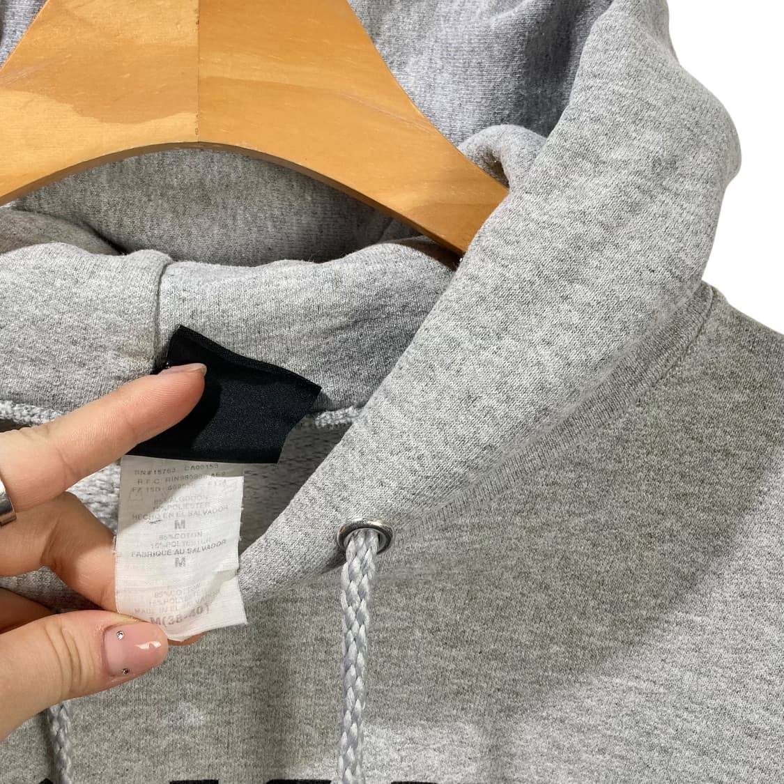 트레셔 그레이 후드 상품이미지4