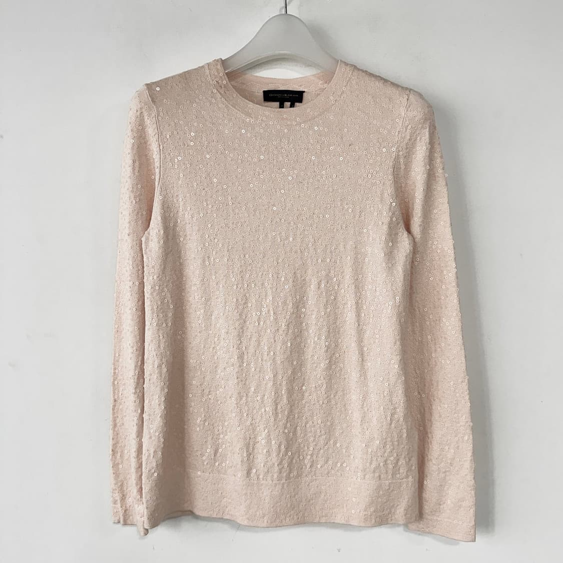 도나 캐런 DKNY 스팽글 니트 탑 상품이미지1