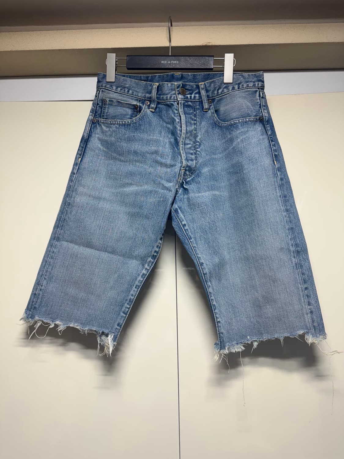 마인데님 22SS 셀비지 데님 쇼츠 상품이미지2