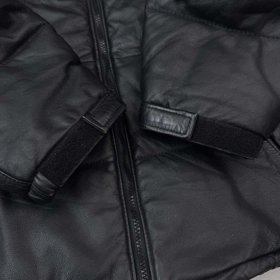 컨버스 제팬 소가죽 카우레더 리얼레더 가죽 패딩  상품이미지4