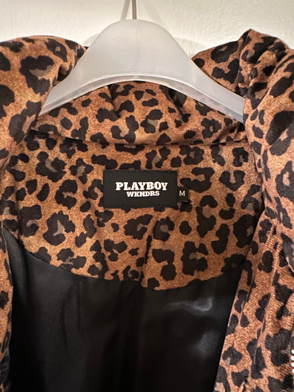 Play boy 레오파드 패딩 상품이미지5