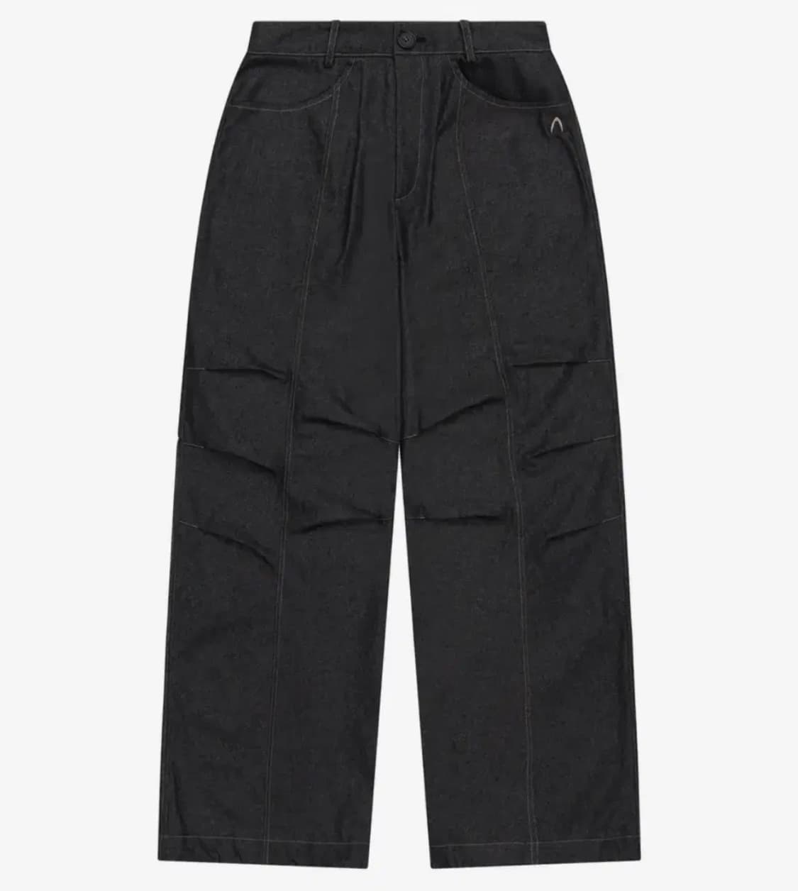 아캄 98 Printed Knee Pin-tuck Denim Pants 상품이미지1