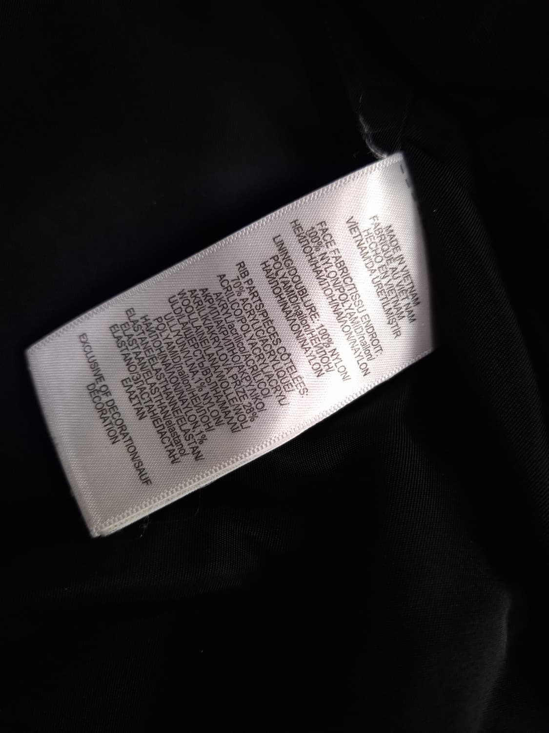 오리지날 랄프로렌폴로 신형 블랙 슬림형 MA-1 항공자켓 상품이미지4