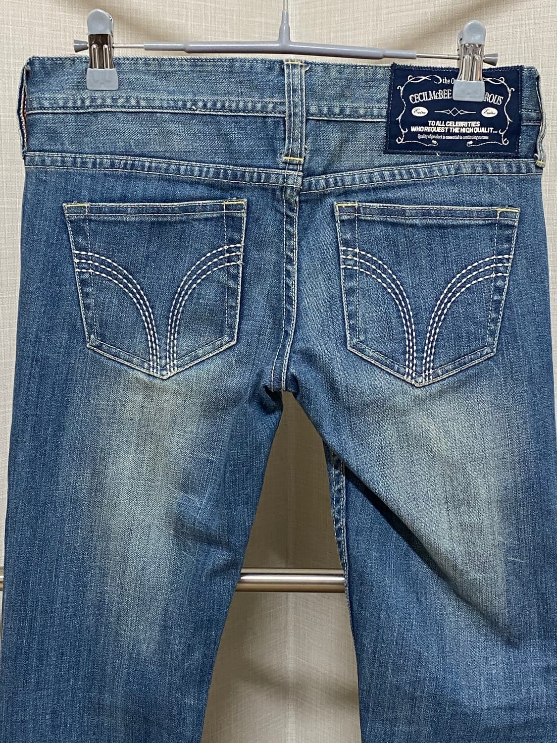 cecil mcbee 롱 데님 팬츠 상품이미지5