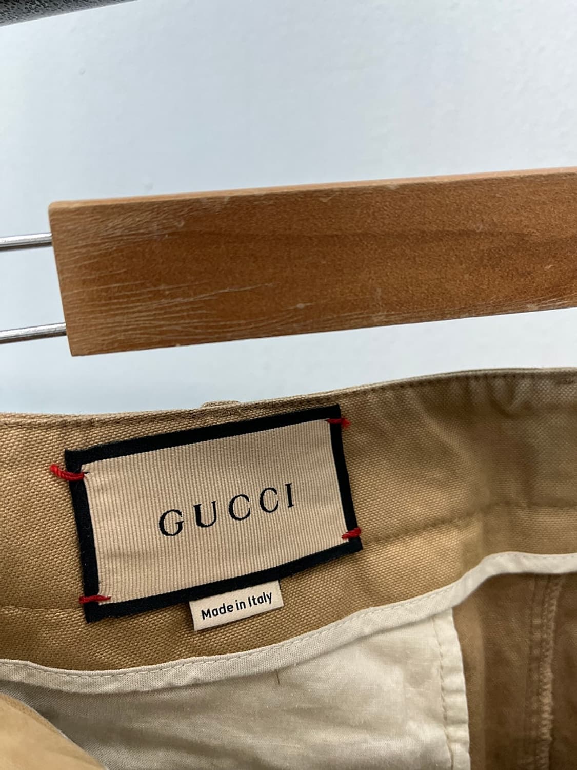 여) 구찌 고양이자수 와이드 치노팬츠  상품이미지6