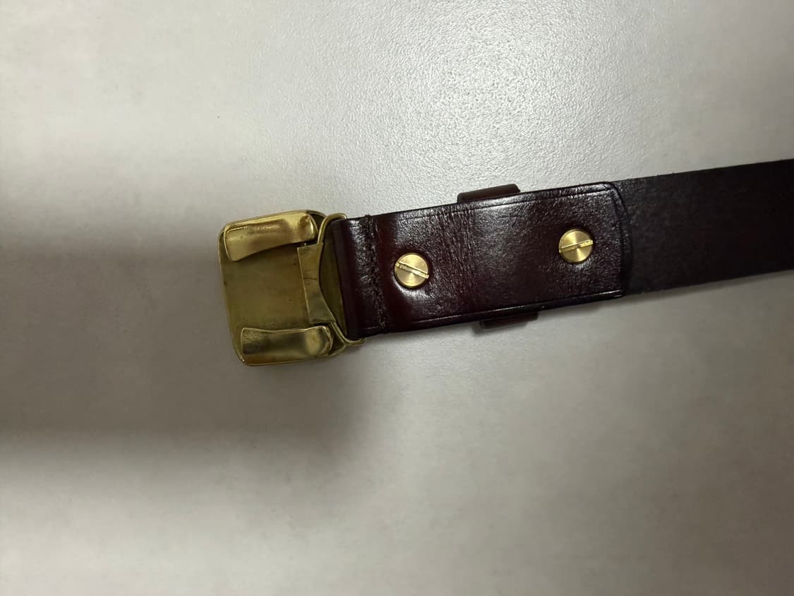 크레이지소잉클럽 히콕 벨트 브라운 상품이미지3