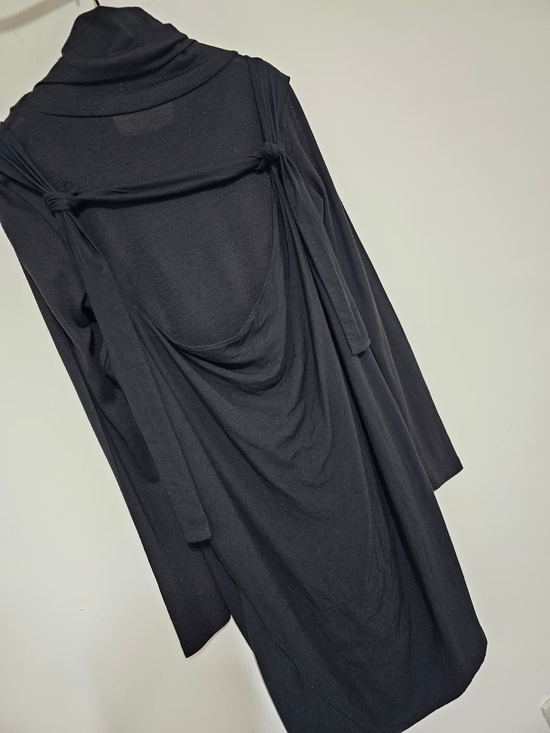 탱거스 블랙 특이한 원피스 55. 세탁완료 상품이미지4