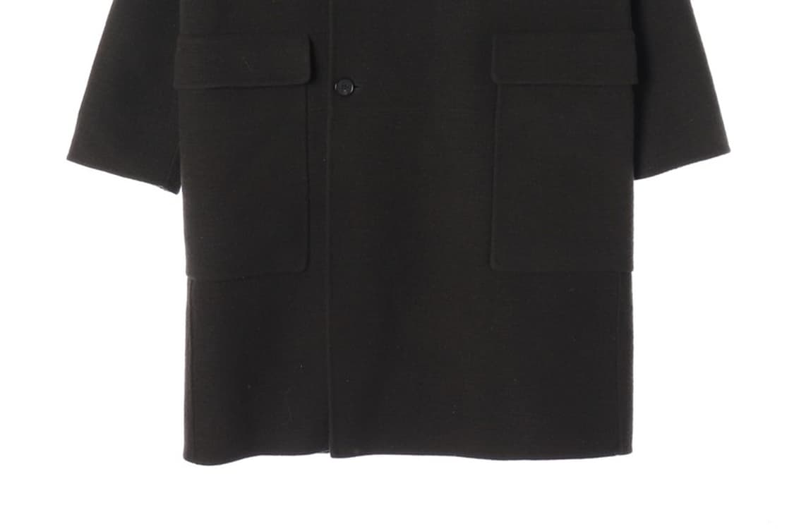 캘빈클라인 모 100% 미니멀 오버핏 롱코트 상품이미지4