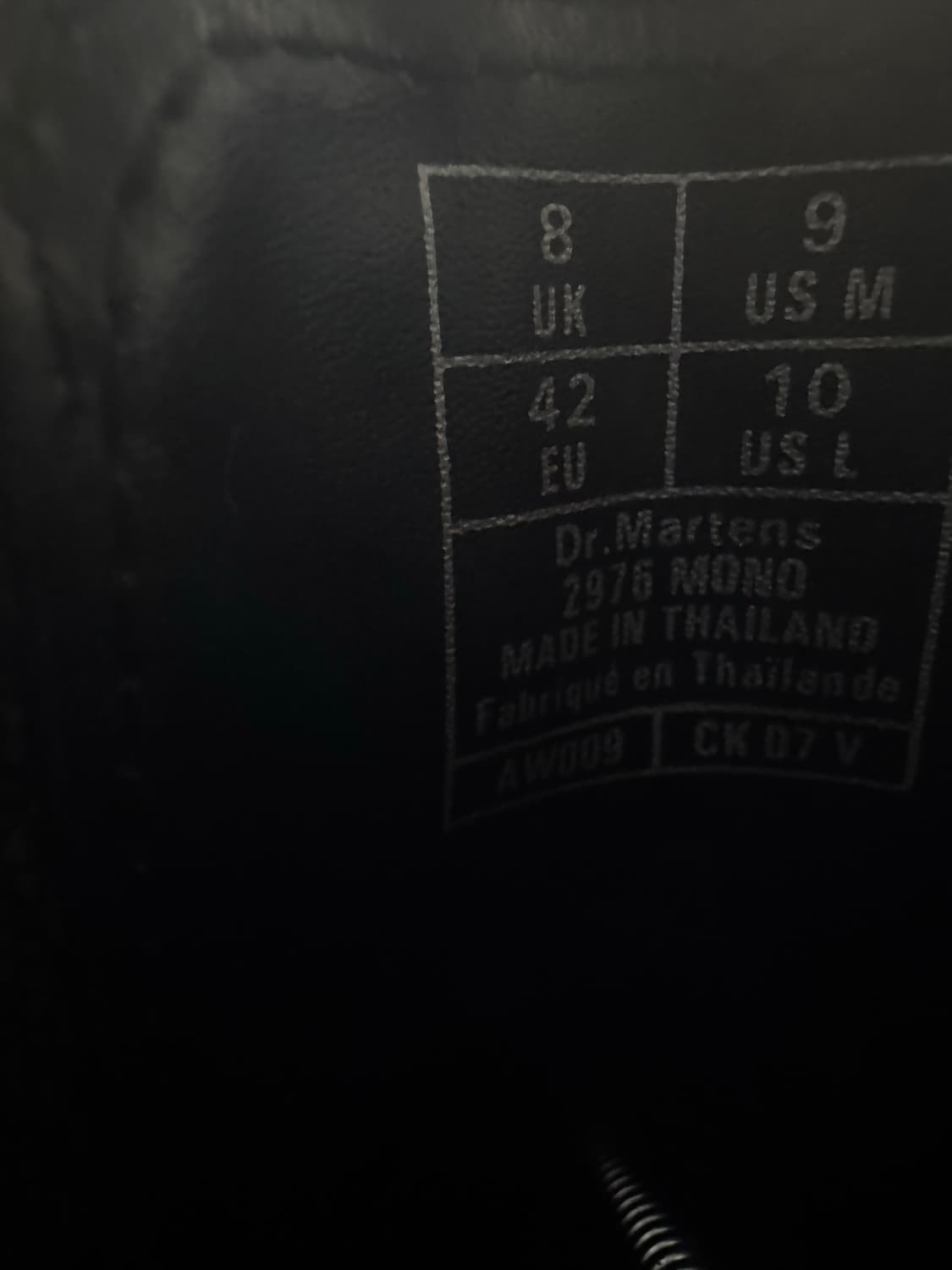 닥터마틴 첼시부츠 uk8 상품이미지5