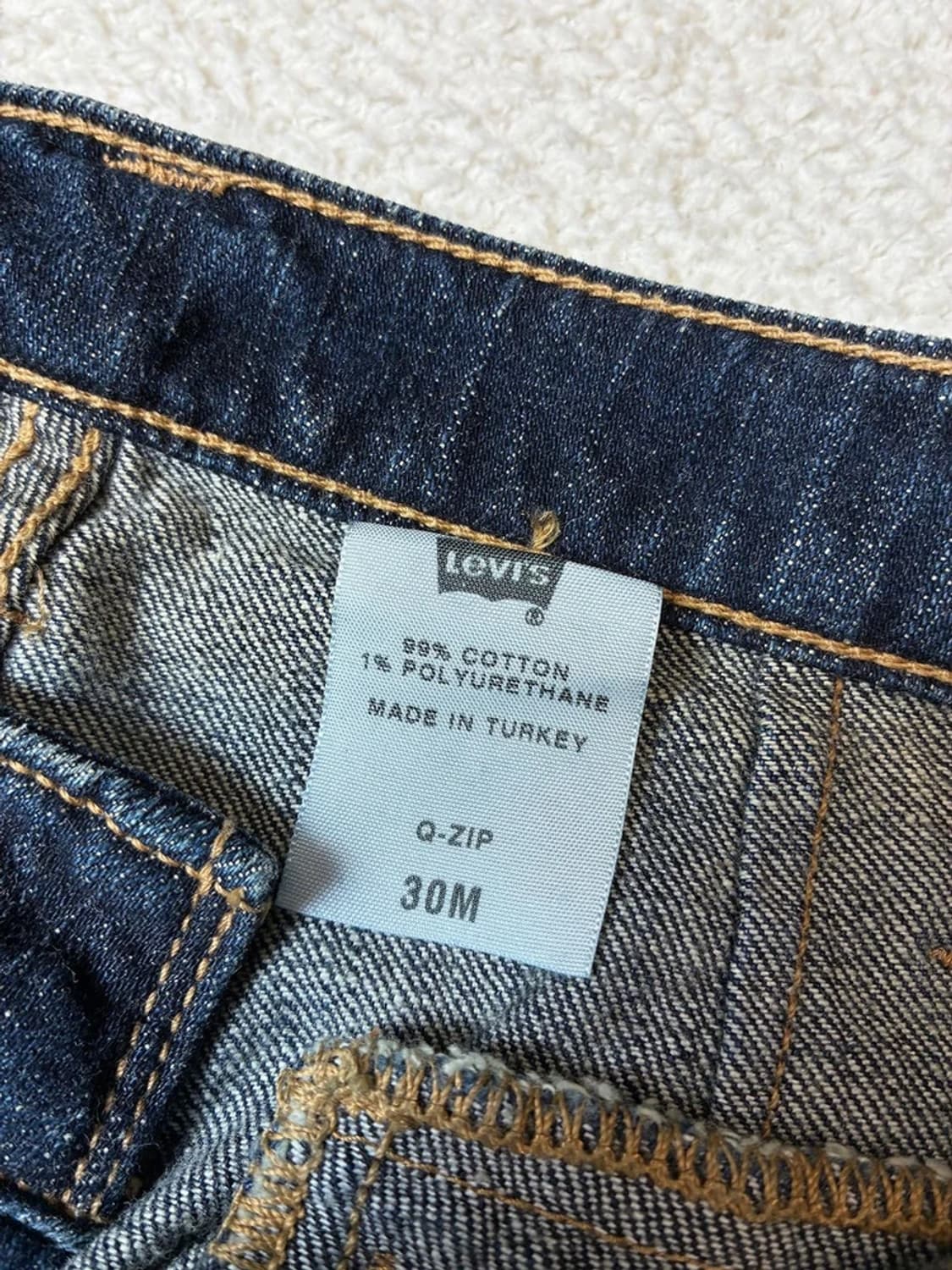 리바이스 00's 밀레니엄 로우라이즈 부츠컷 데님 팬츠 PN7360 상품이미지8