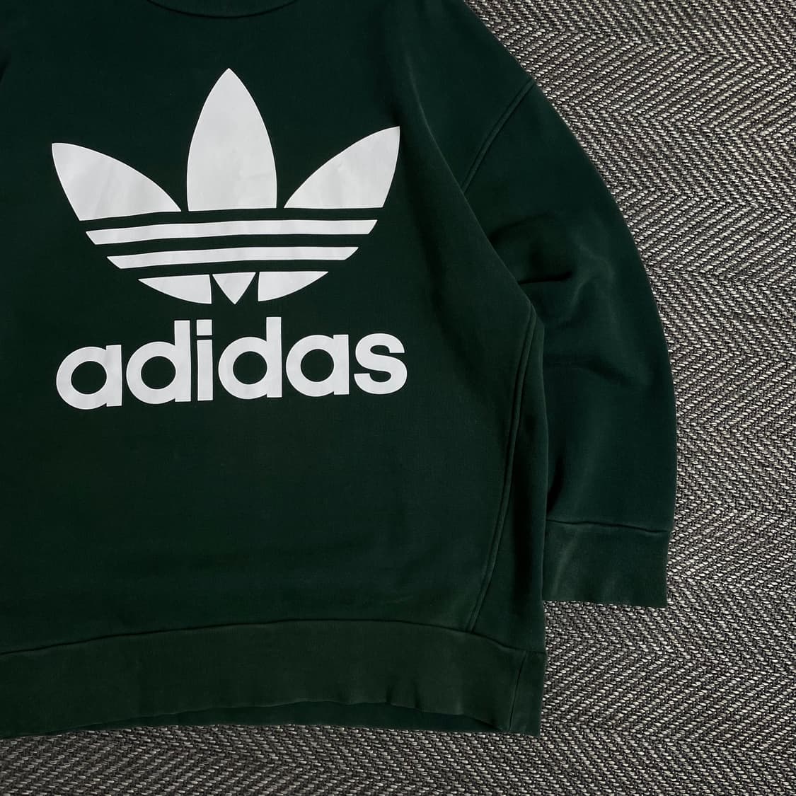 아디다스 트레포일 빅로고 박시핏 스웻 셔츠o 2934 상품이미지2