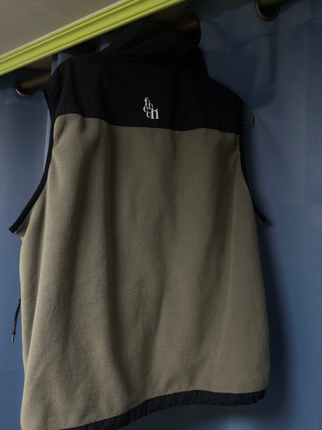 fetch 폴라텍 조끼 블랙그레이 M 상품이미지2