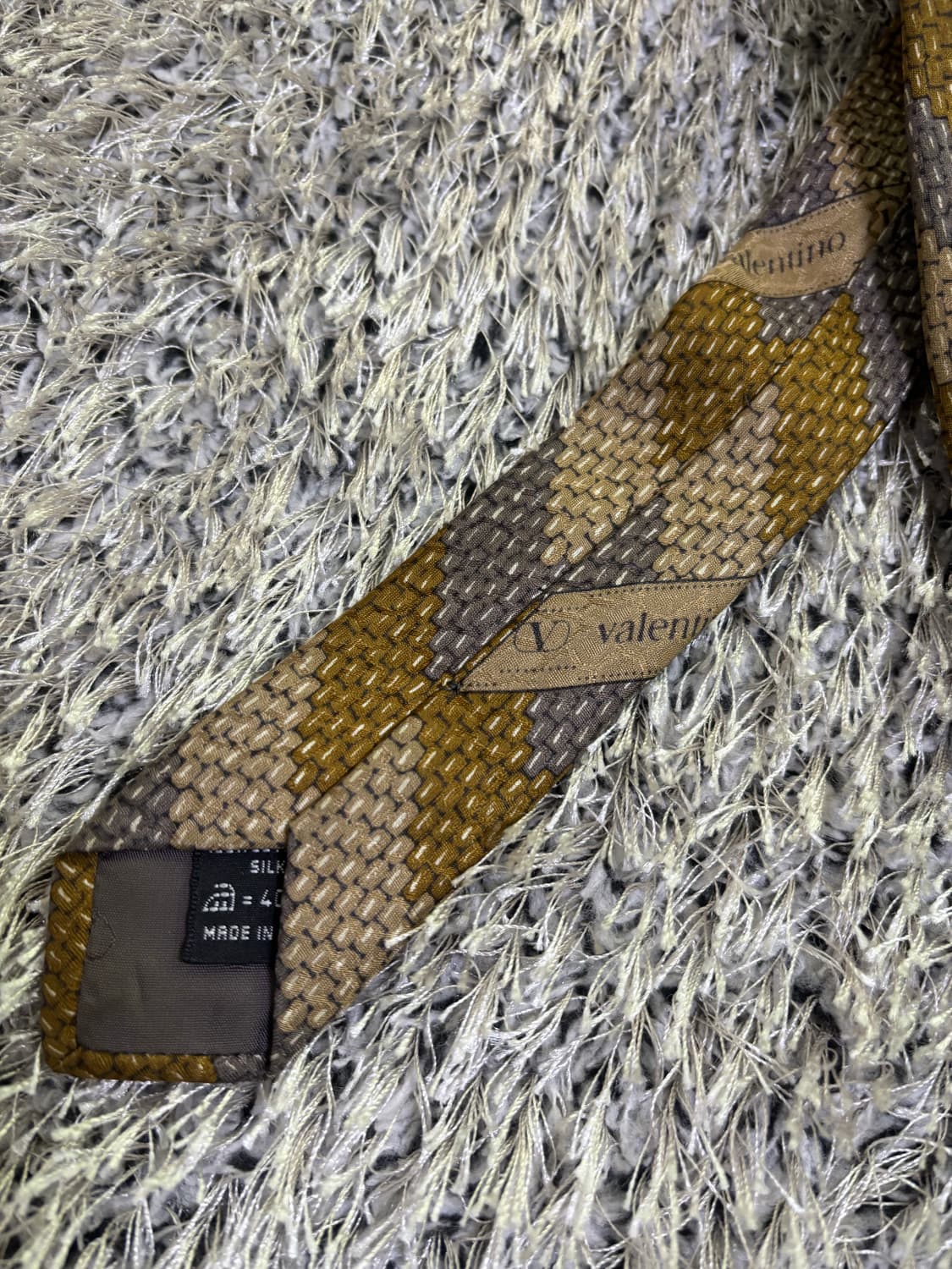 이태리제 VALENTINO GARAVANI 실크넥타이 상품이미지4