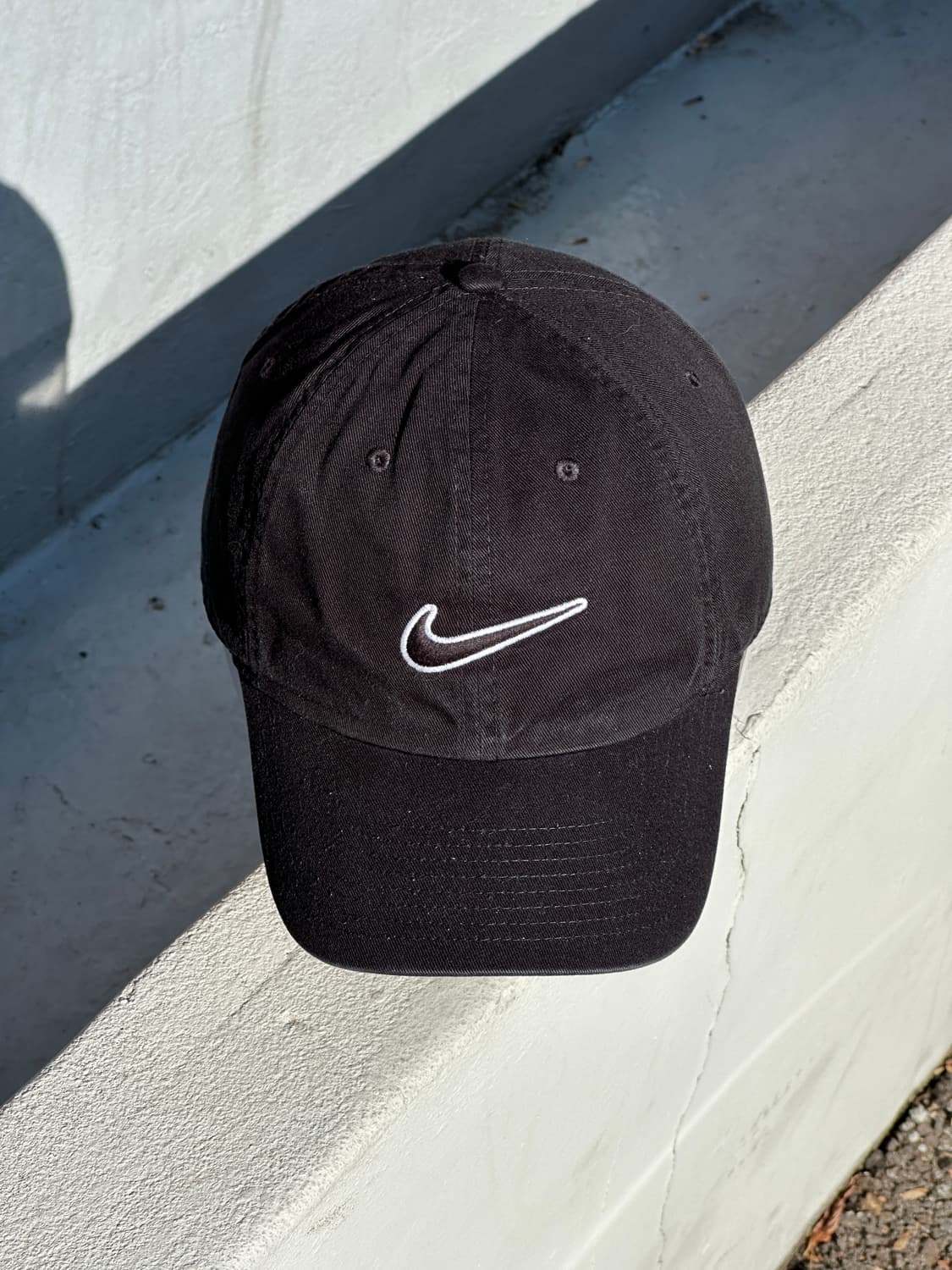 [F] 나이키 로고 블랙 볼캡 모자 상품이미지1