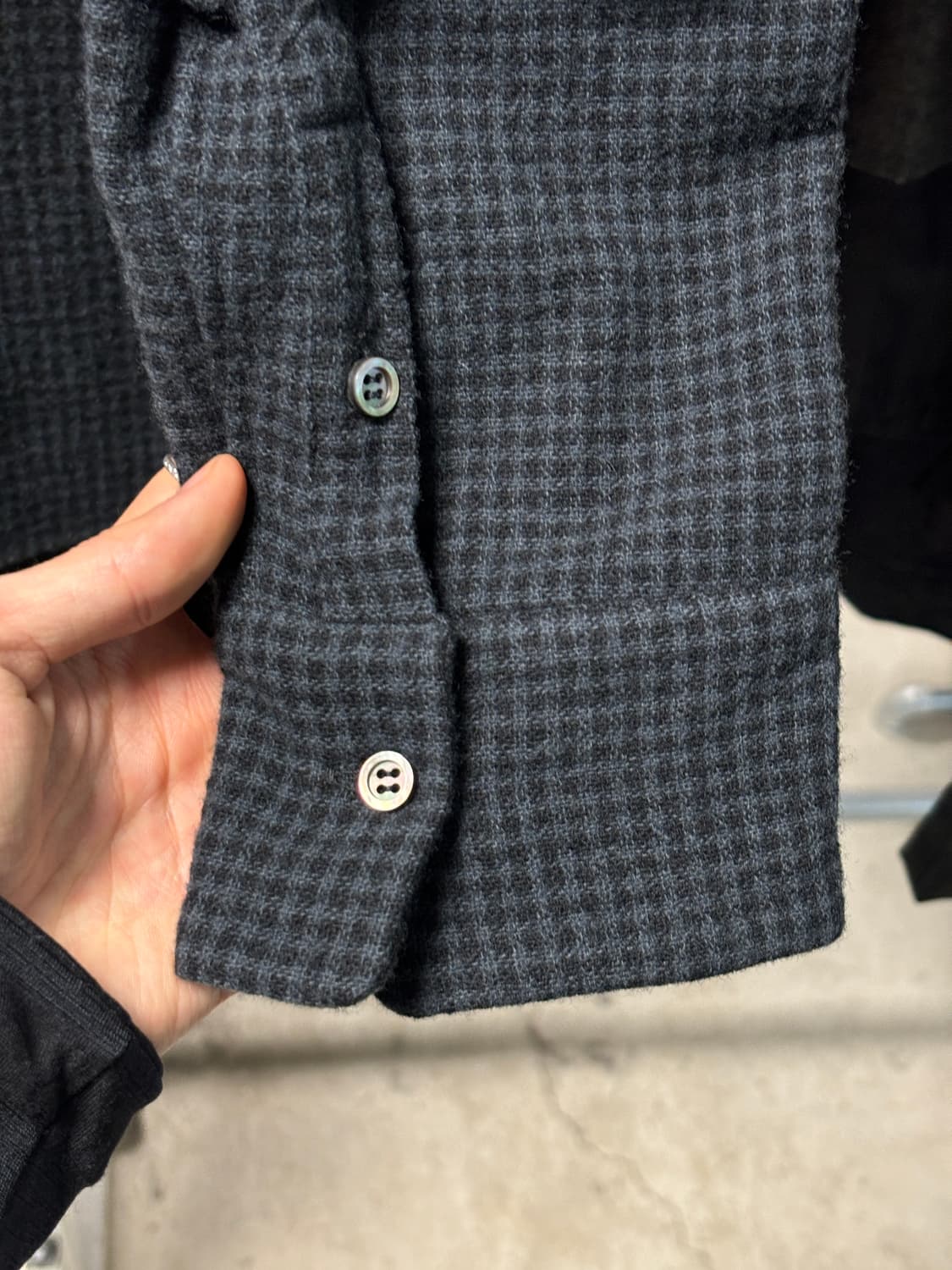 라드뮤지션 울 하이넥 셔츠 상품이미지4