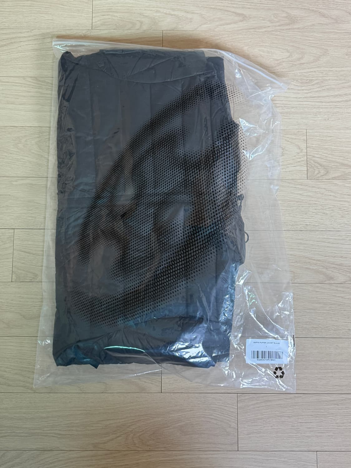 [1] 산산기어 서픽스 푸퍼 자켓 블랙 상품이미지1