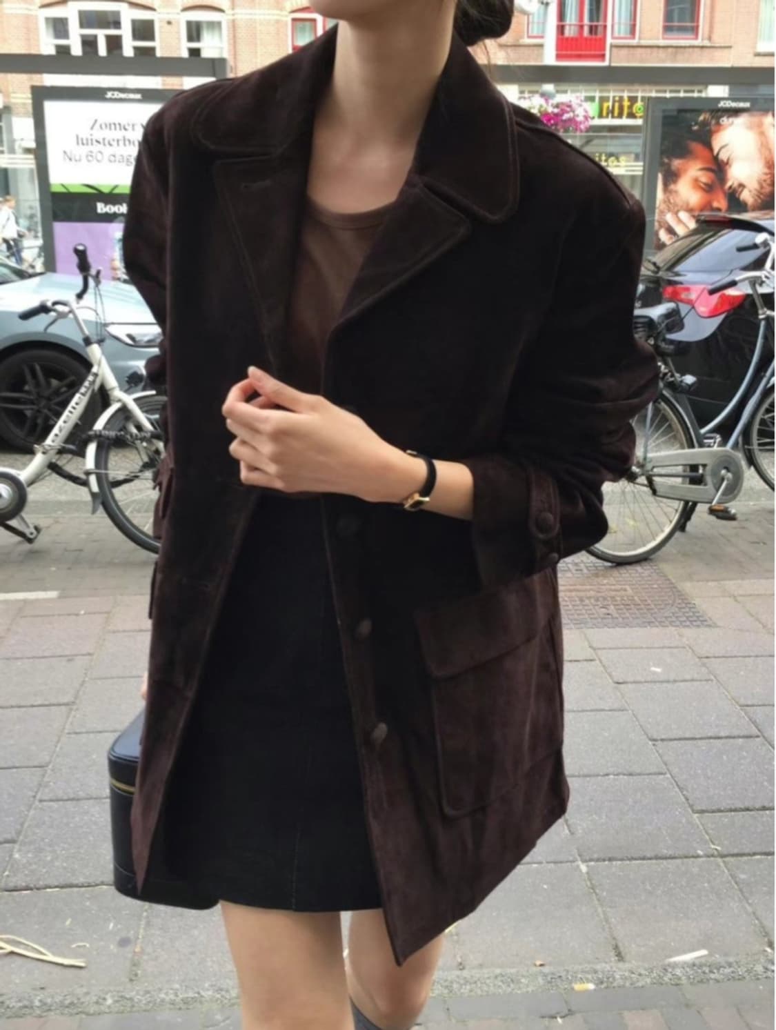 Overtake 오버테이크 스웨이드 자켓 새상품 상품이미지1